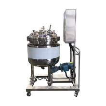 Stainless steel container heating mixing tank